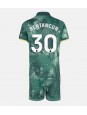 Tottenham Hotspur Rodrigo Bentancur #30 Alternativní dres pro děti 2024-25 Krátký Rukáv (+ trenýrky)